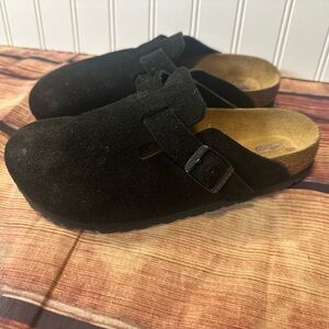 Birkenstock Black Boston Clogs size 36EU